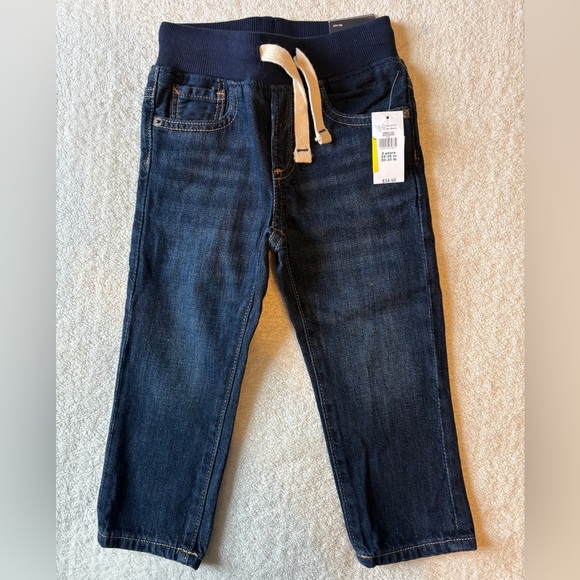 GAP Other - NWT GAP Kids Navy Denim Slip On Pants, Size 2T